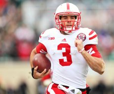 Taylor Martinez (3) runs for a 71 yard touchdown in the second quarter. Click for more US Presswire game photos