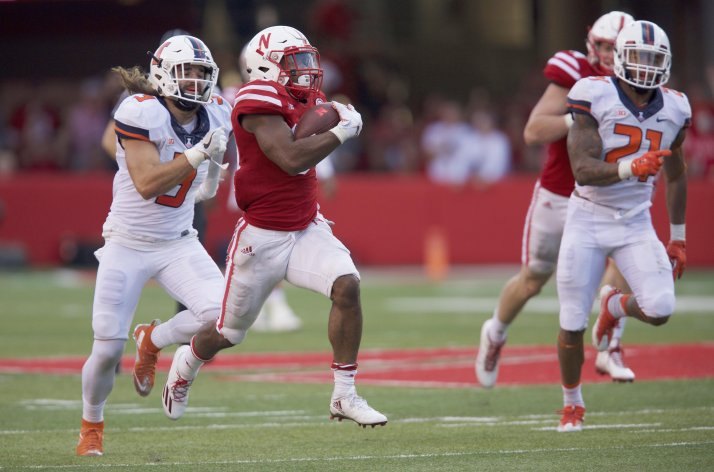 Image result for Nebraska beats Illinois 2016