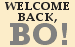 Welcome back, Bo!