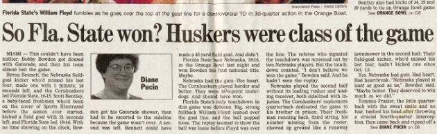 newspaper clipping
