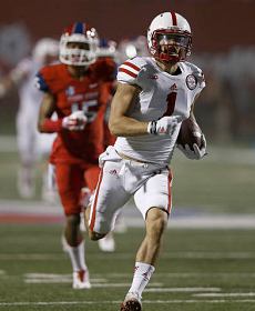 Jordan Westerkamp on his 70-yard TD catch