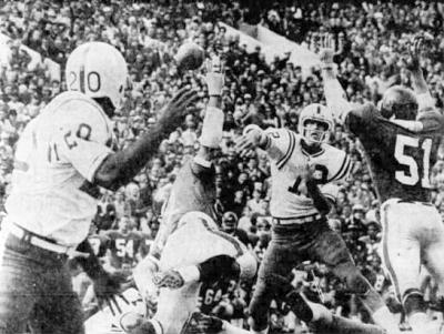 1970 Nebraska-Kansas football photo