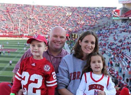 Jack Hoffman and family