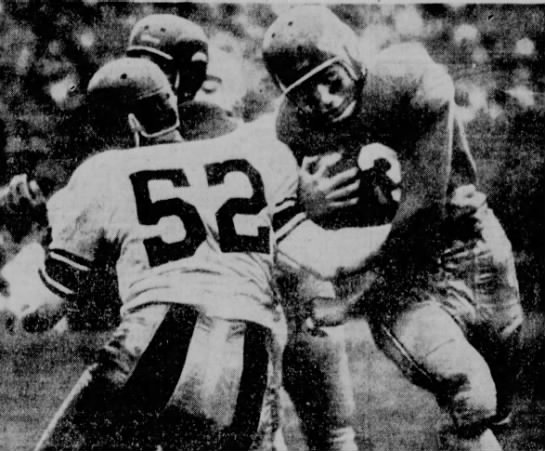 1950 Nebraska-Minnesota football photo