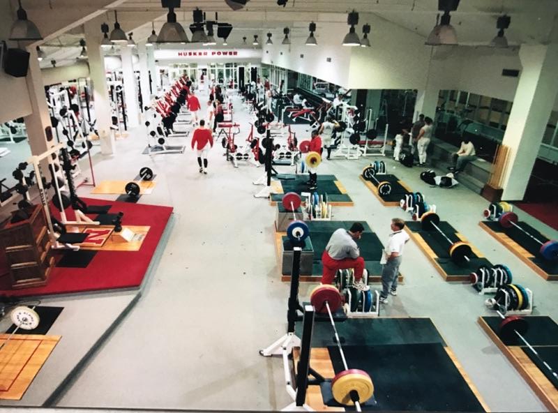 The old West Stadium Strength Complex