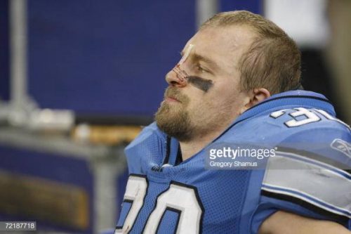 Cory with the Detroit Lions