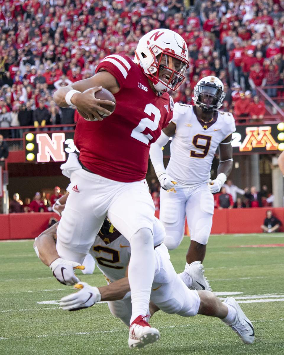 Adrian Martinez run