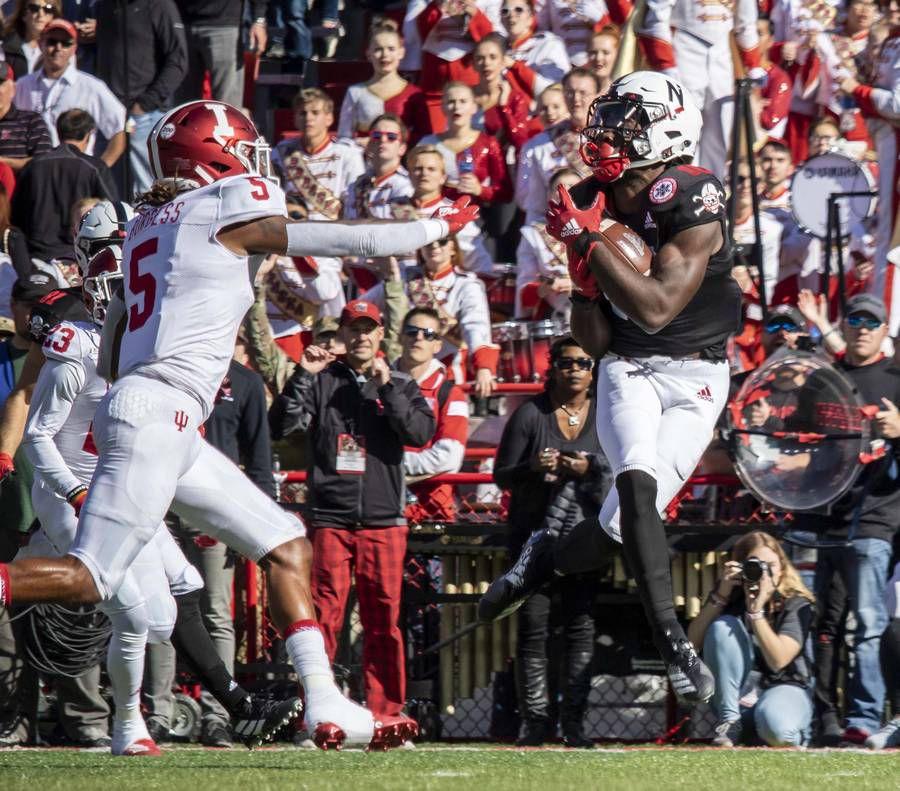 Photos 2019 Indiana Nebraska football October 26, 2019
