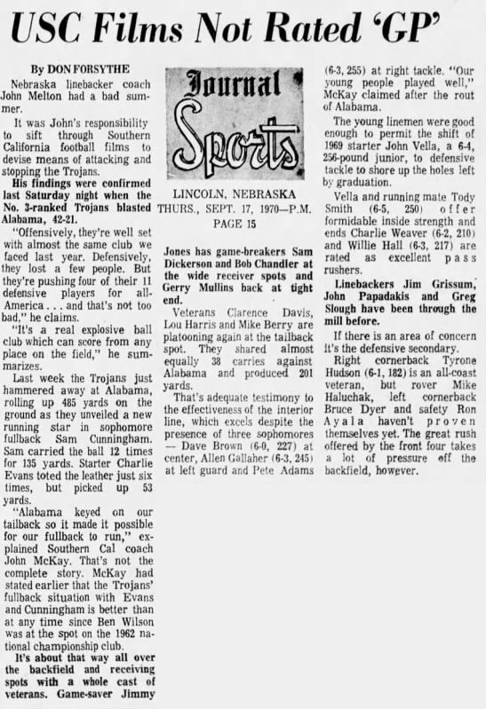 1970.09 USC Preview