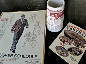 Mementos: Poster, cup and booklet