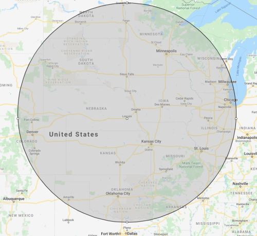 500-mile-radius