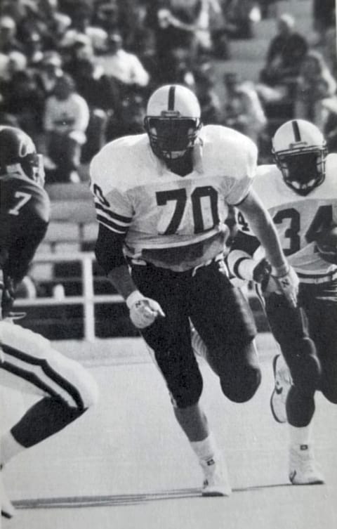 Doug Glaser and Tyreese Knox 1988 vs Kansas State