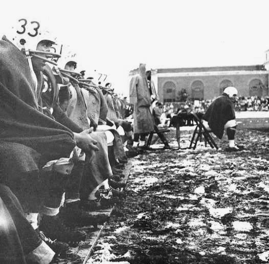 Muddy Nebraska sideline