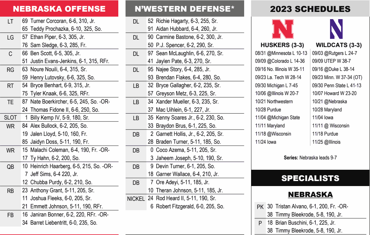 Nebraska Vs Northwestern 2024 Tickets Rois Nadiya
